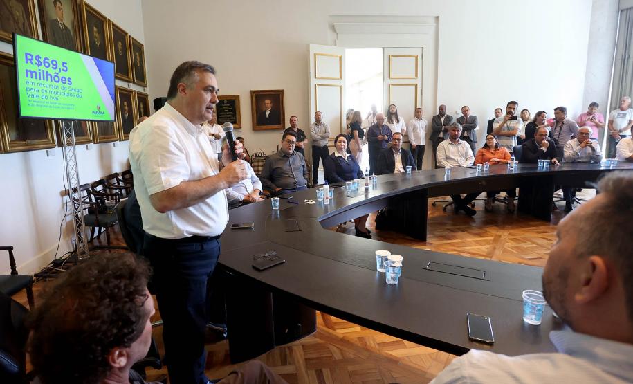 Governo do Estado garante R$ 72,8 milhões de investimentos em saúde no Vale do Ivaí