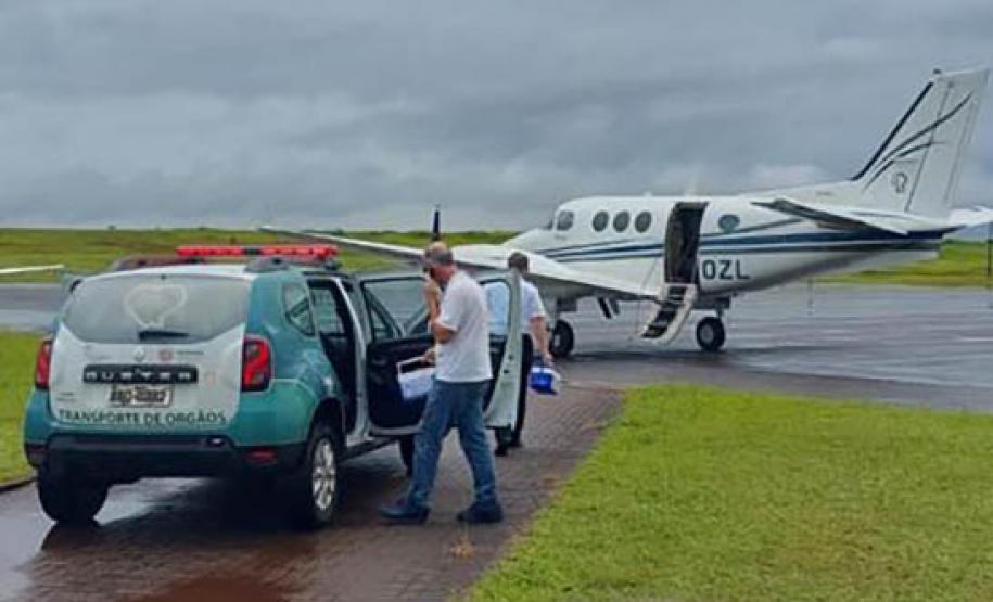 Aeronaves do Estado garantem sucesso em novos transplantes de órgãos no Paraná