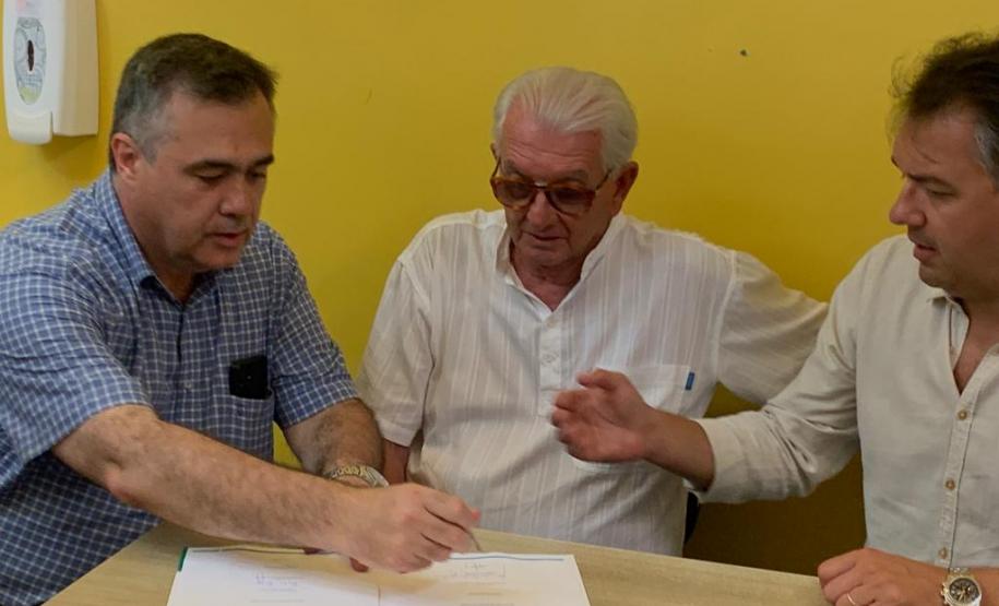 Visita na obra do Hospital maternidade de Guaratuba