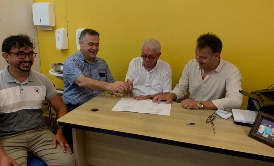 Visita na obra do Hospital maternidade de Guaratuba