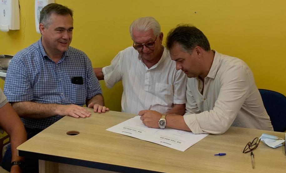 Visita na obra do Hospital maternidade de Guaratuba