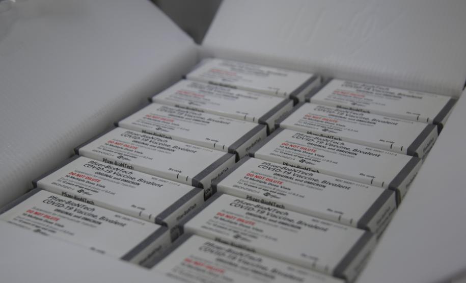 Chegam ao Paraná as primeiras doses de vacina bivalente contra a Covid-19