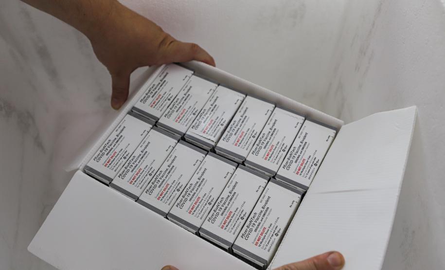 Mais 72 mil vacinas bivalentes contra a Covid-19 chegam ao Estado