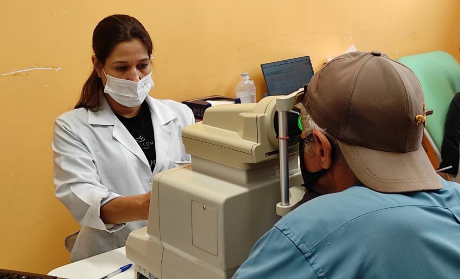 Comboio da saúde chega a Ivaiporã e retoma exames oftalmológicos