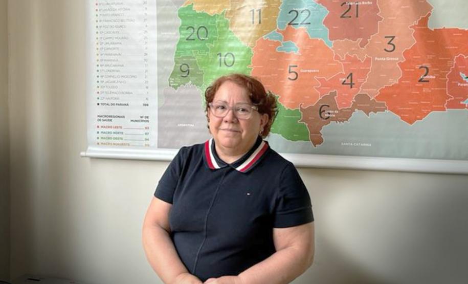 Diretora Lacen, Celia Fagundes da Cruz.