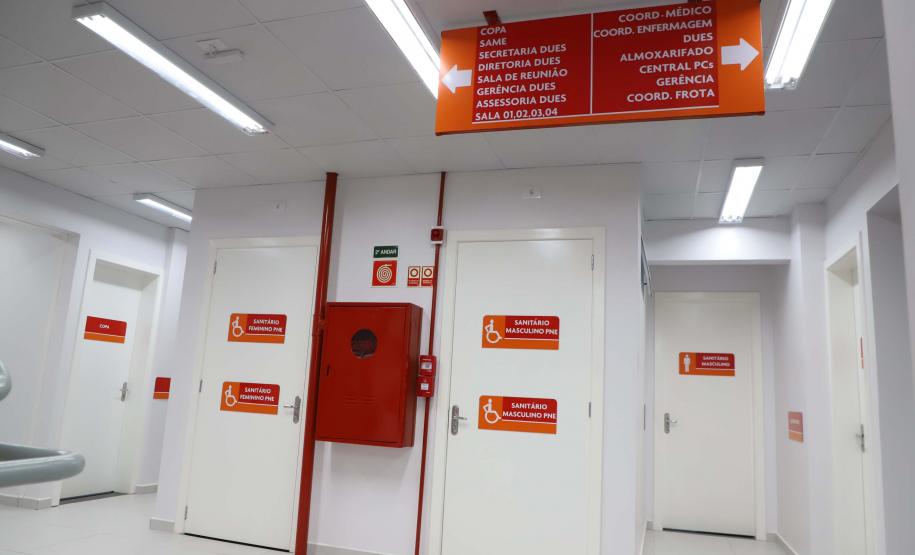 Governador Carlos Massa Ratinho Junior inaugura a nova sede do SAMU, em Londrina.