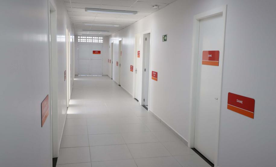 Governador Carlos Massa Ratinho Junior inaugura a nova sede do SAMU, em Londrina.