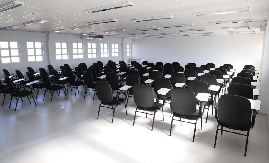 Governador Carlos Massa Ratinho Junior inaugura a nova sede do SAMU, em Londrina.