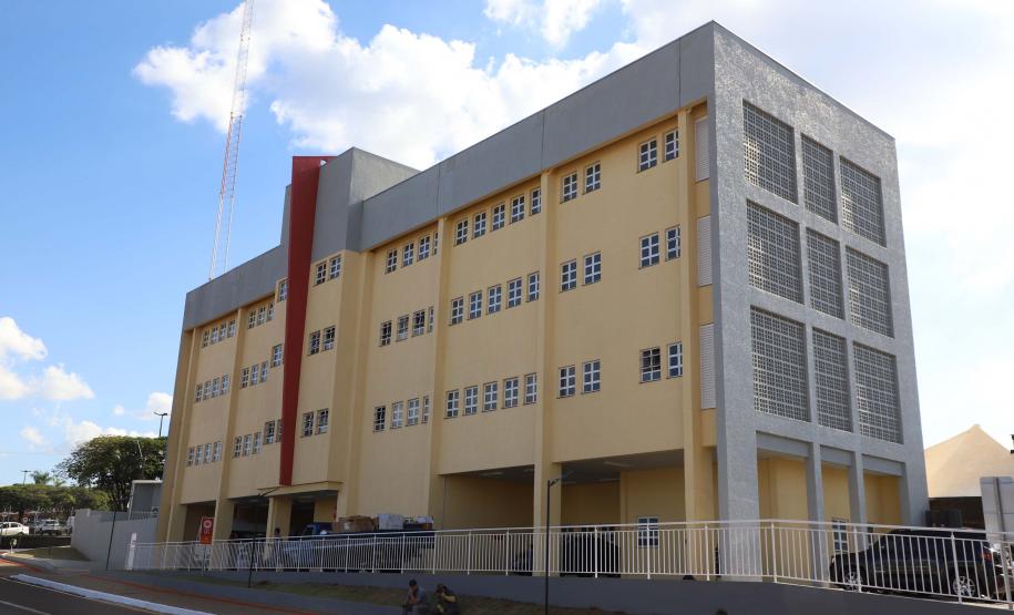 Governador Carlos Massa Ratinho Junior inaugura a nova sede do SAMU, em Londrina.