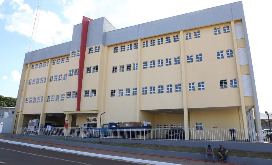 Governador Carlos Massa Ratinho Junior inaugura a nova sede do SAMU, em Londrina.
