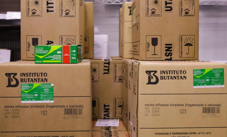 Paraná recebe primeiras doses de vacinas para campanha 2023 contra a gripe