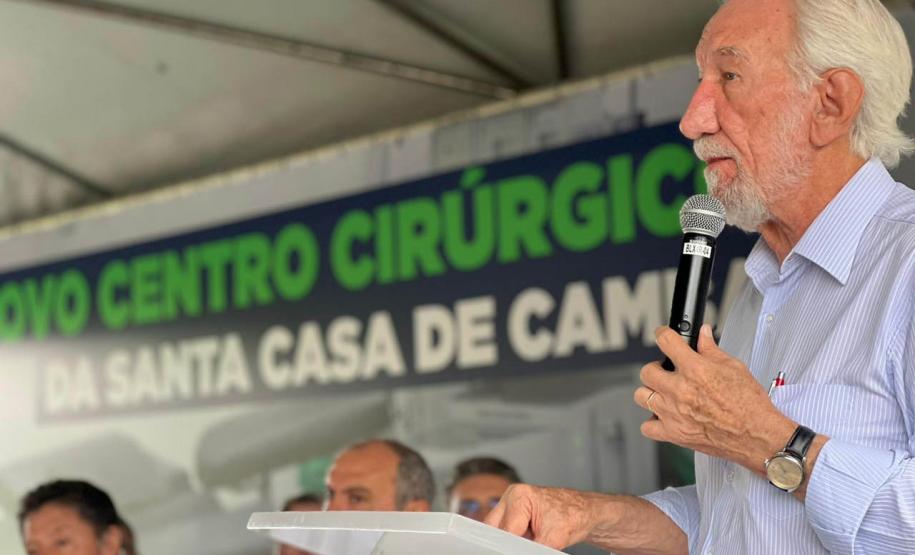 Estado entrega novo centro cirúrgico da Santa Casa de Cambará