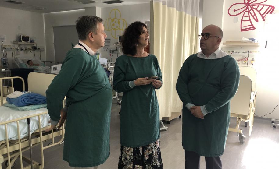 Com a inauguração de dez novos leitos, Sesa dobra a capacidade de UTI pediátrica no Hospital Infantil Waldemar Monastier