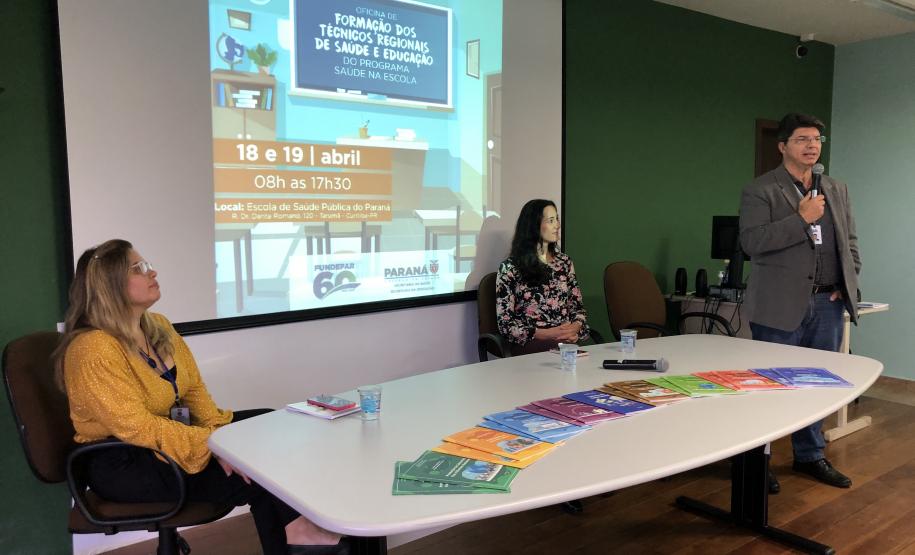 Técnicos da saúde e da educação recebem capacitação para fortalecer o Programa Saúde na Escola
