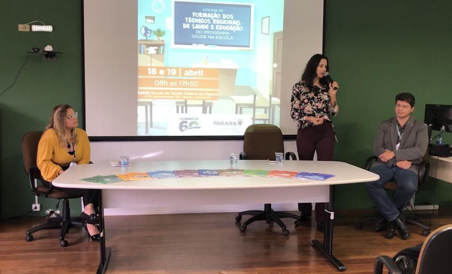 Técnicos da saúde e da educação recebem capacitação para fortalecer o Programa Saúde na Escola