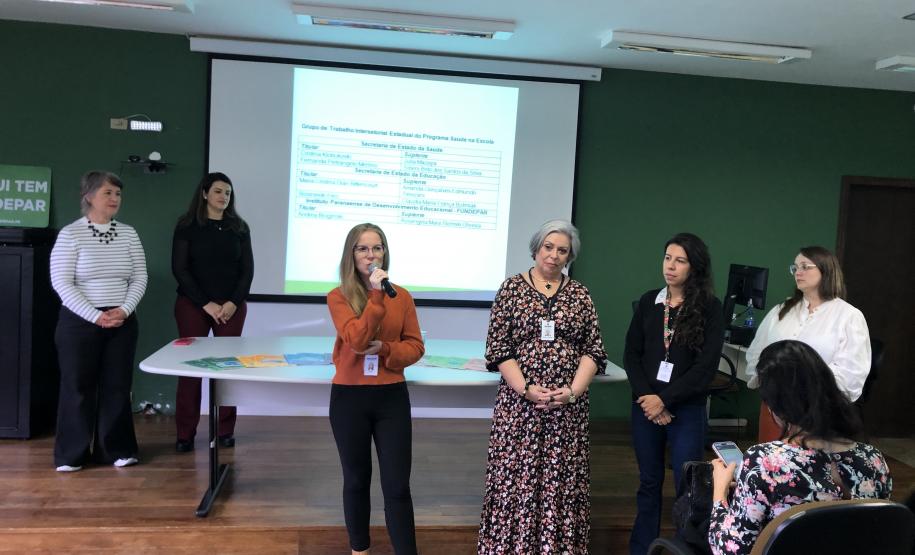 Técnicos da saúde e da educação recebem capacitação para fortalecer o Programa Saúde na Escola