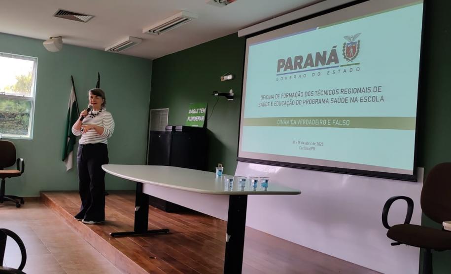 Técnicos da saúde e da educação recebem capacitação para fortalecer o Programa Saúde na Escola