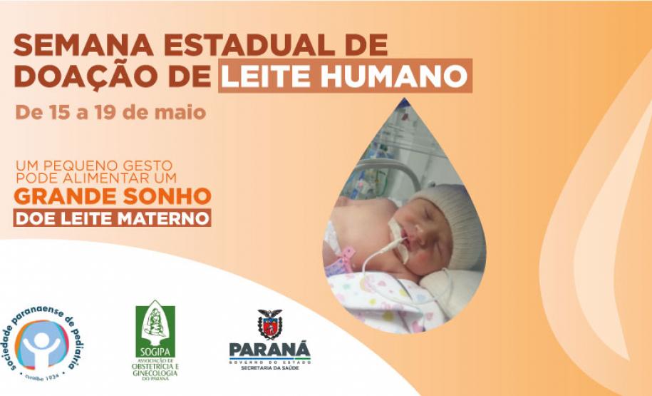Na semana estadual de doação de leite humano, Saúde busca ampliar número de doadoras