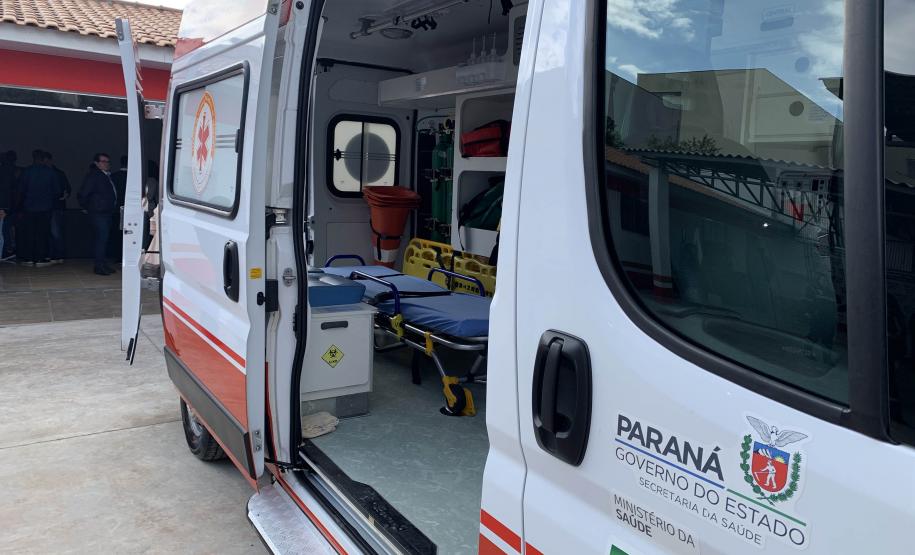 Estado entrega base do Samu em Laranjeiras do Sul e agiliza atendimento na região