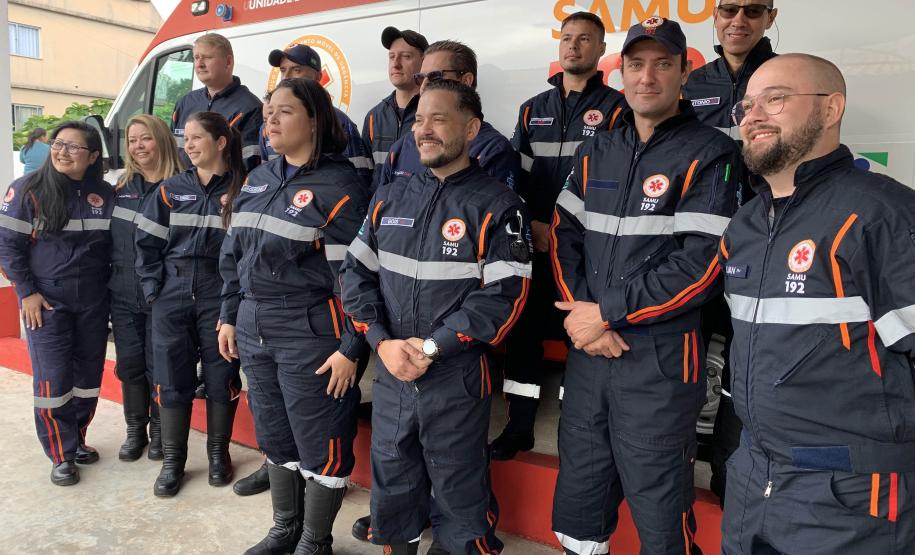 Estado entrega base do Samu em Laranjeiras do Sul e agiliza atendimento na região