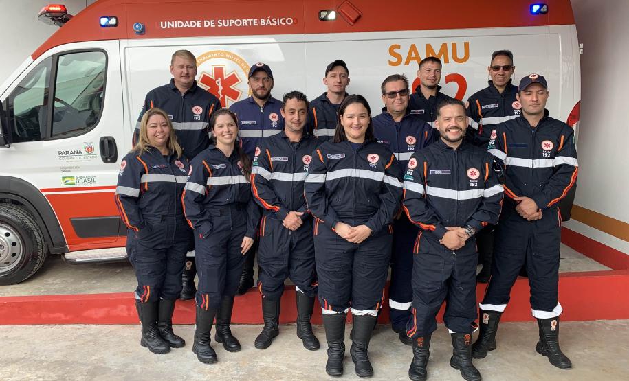 Estado entrega base do Samu em Laranjeiras do Sul e agiliza atendimento na região