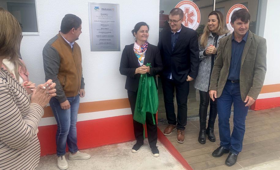 Estado entrega base do Samu em Laranjeiras do Sul e agiliza atendimento na região