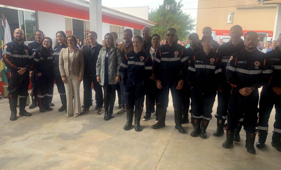 Estado entrega base do Samu em Laranjeiras do Sul e agiliza atendimento na região