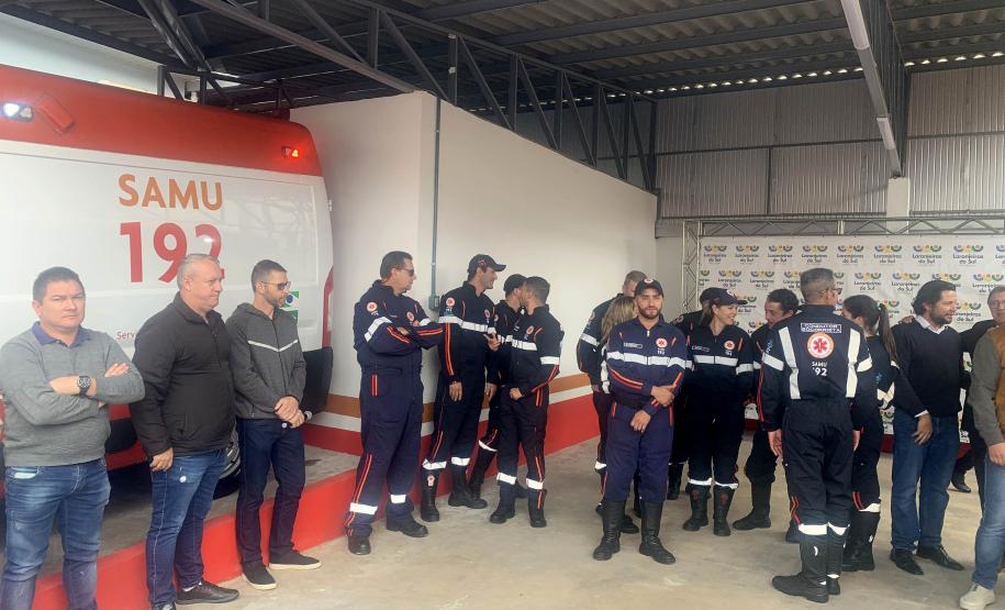 Estado entrega base do Samu em Laranjeiras do Sul e agiliza atendimento na região