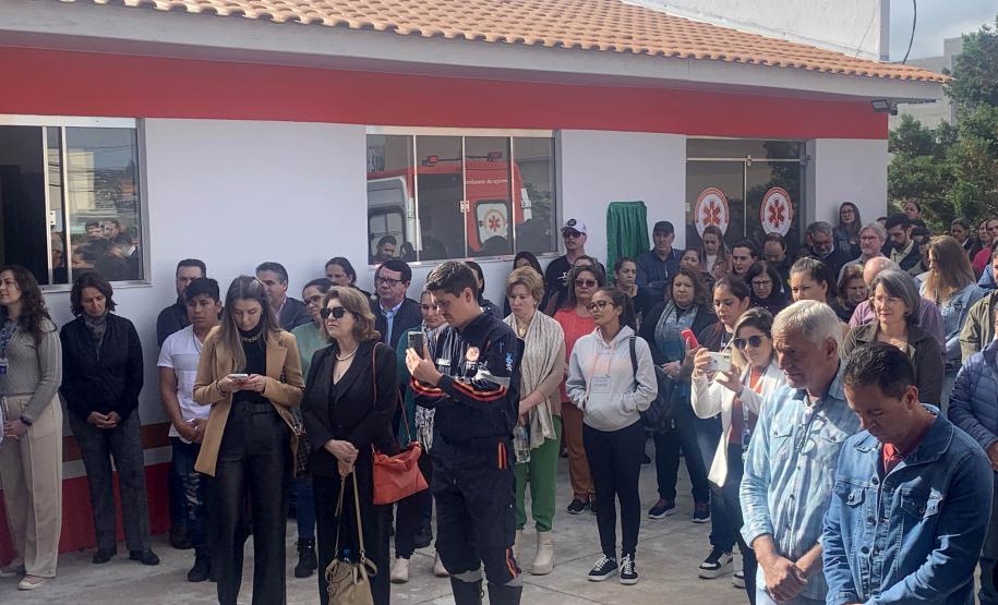 Estado entrega base do Samu em Laranjeiras do Sul e agiliza atendimento na região