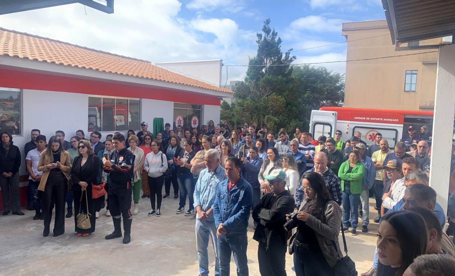 Estado entrega base do Samu em Laranjeiras do Sul e agiliza atendimento na região