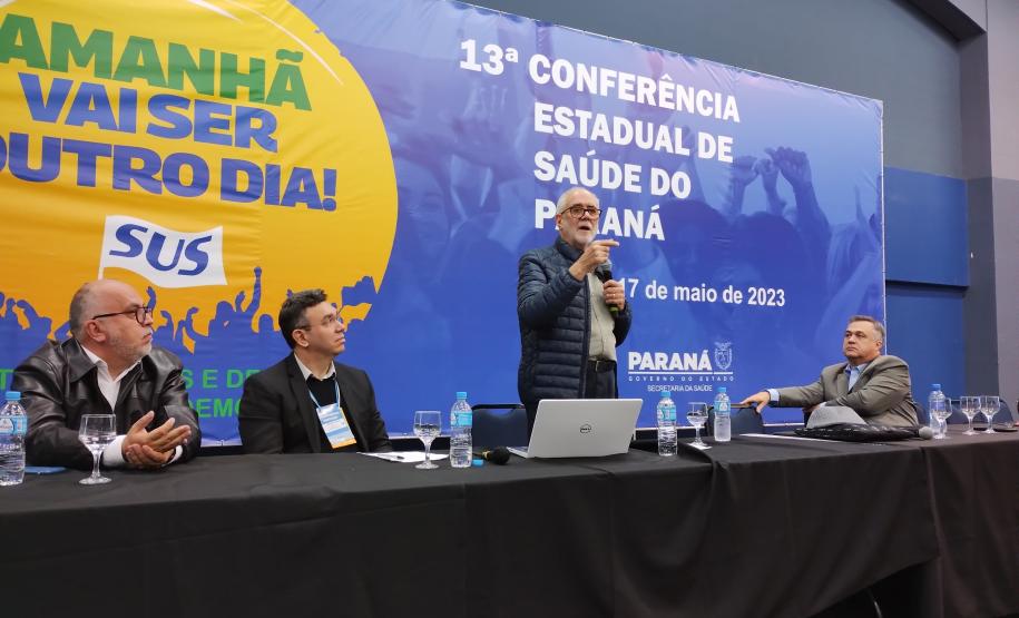 Precursor do SUS e ex-secretário de Estado faz palestra na 13ª Conferência Estadual de Saúde do Paraná
