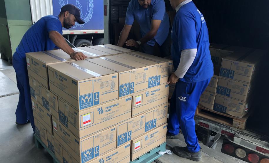 Saúde recebe medicamentos emergenciais para tratar dengue e reforça apoio aos municípios