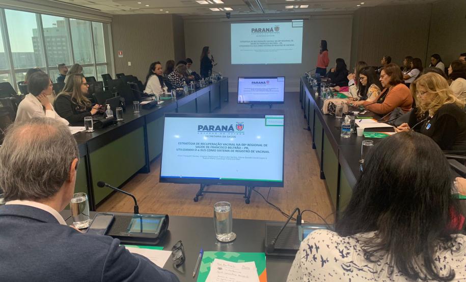 Saúde do Paraná é destaque nacional em estratégias de cobertura vacinal