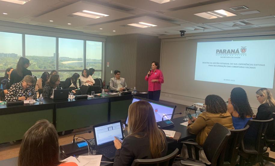 Saúde do Paraná é destaque nacional em estratégias de cobertura vacinal