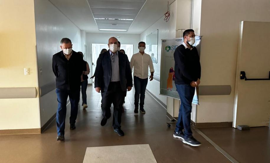 Após vistoria, Hospital Regional de Guarapuava receberá obras para alcançar pleno funcionamento