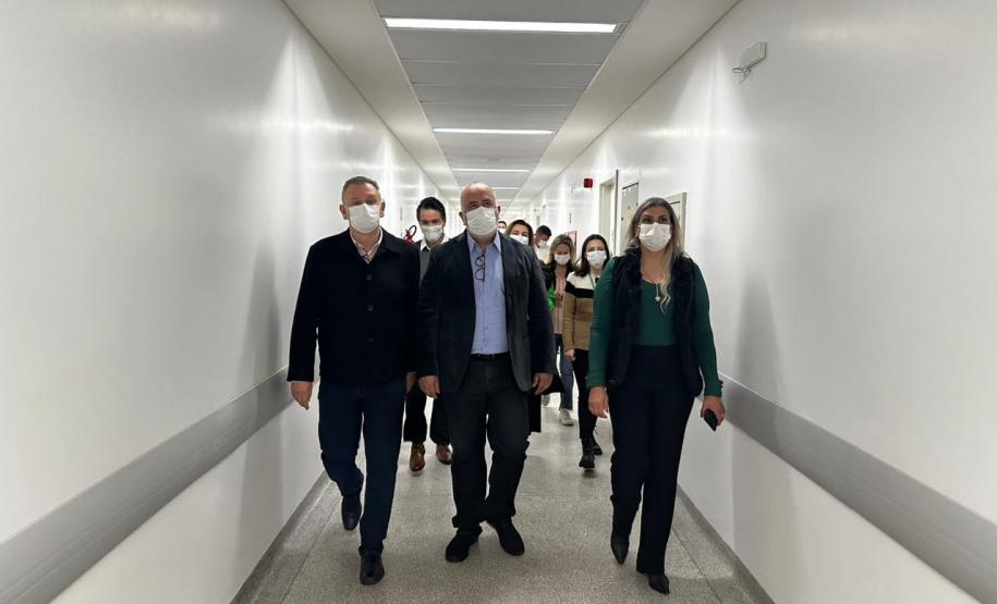 Após vistoria, Hospital Regional de Guarapuava receberá obras para alcançar pleno funcionamento