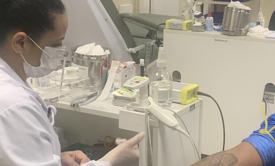 Com apoio dos três clubes de Curitiba, campanha incentiva população a doar sangue