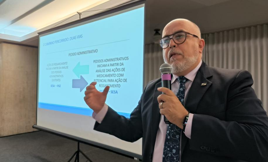 Experiência paranaense com ressarcimento de medicamentos é destaque em encontro do Cosud