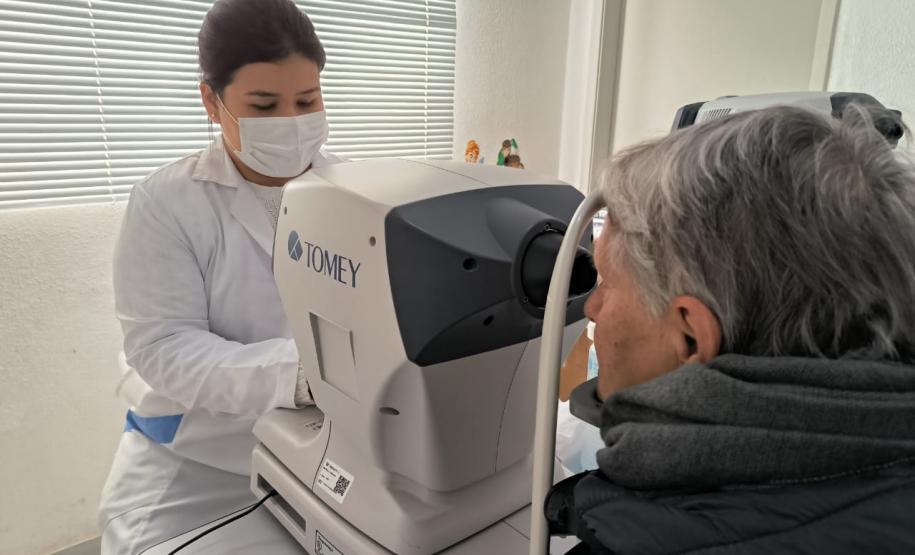 Saúde realiza mutirão de exames oftalmológicos em Arapongas