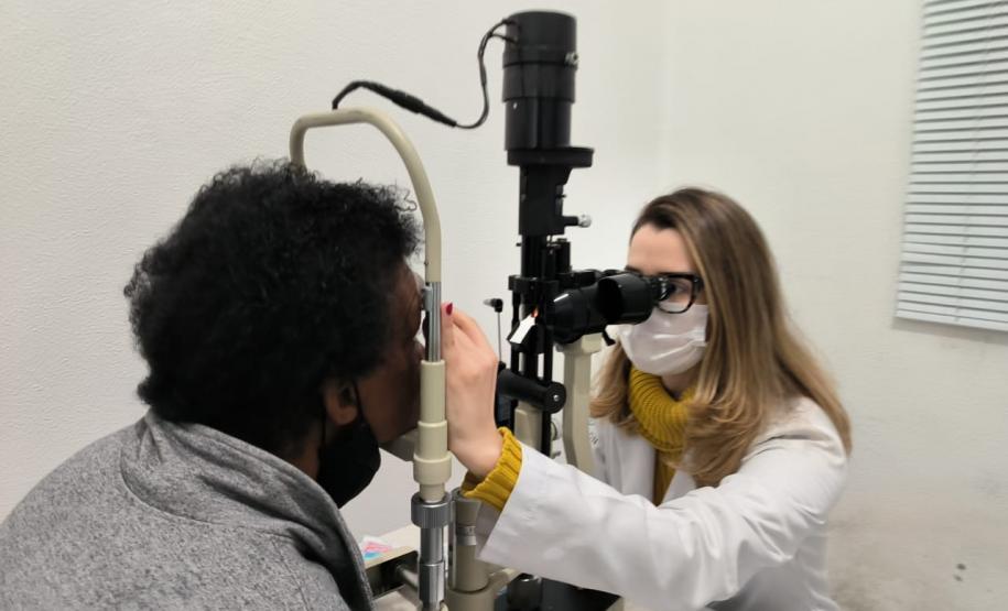Saúde realiza mutirão de exames oftalmológicos em Arapongas