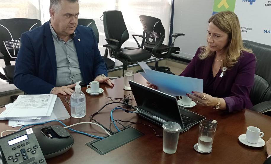 Secretário solicita investimentos do MS para nova obra do Lacen