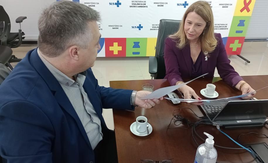 Secretário solicita investimentos do MS para nova obra do Lacen