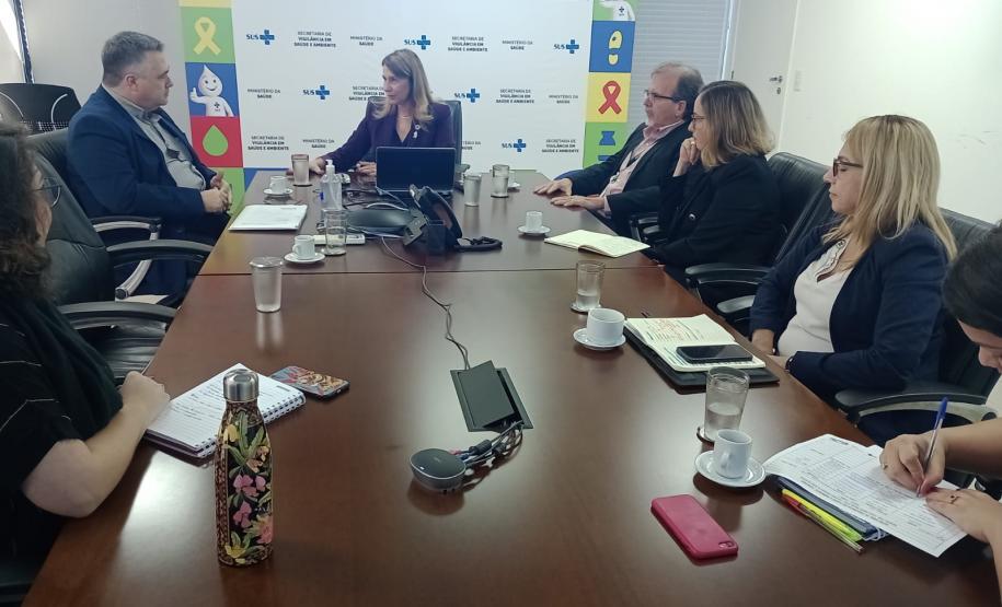 Secretário solicita investimentos do MS para nova obra do Lacen