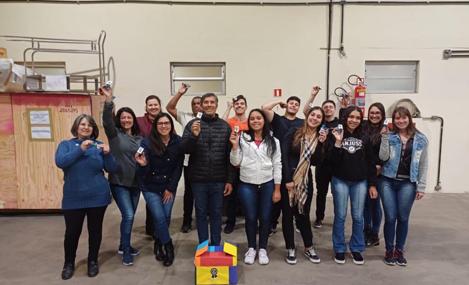 Servidores da Sesa participam da ginástica laboral e incentivo à atividade física