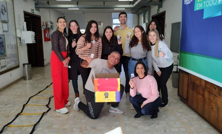 Servidores da Saúde participam de ginástica laboral e incentivo à atividade física