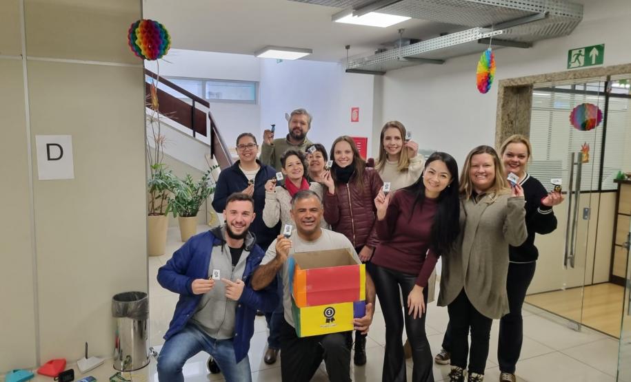 Servidores da Saúde participam de ginástica laboral e incentivo à atividade física