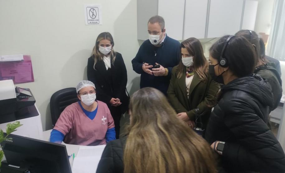 Especialistas conhecem modelo do Paraná para prevenção de síndromes gripais na fronteira