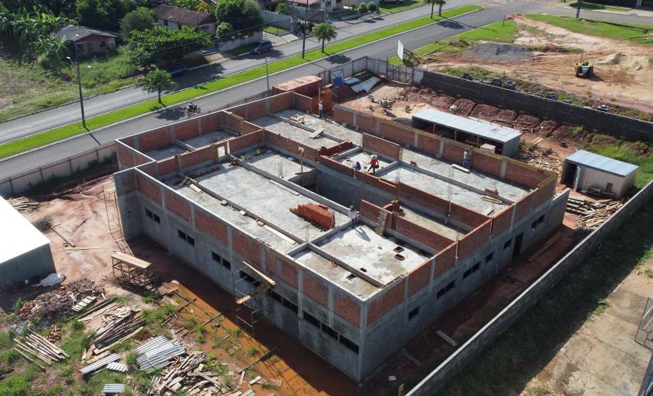 Primeira do Paraná, Unidade Mista de Saúde de Maria Helena já tem 36% das obras concluídas