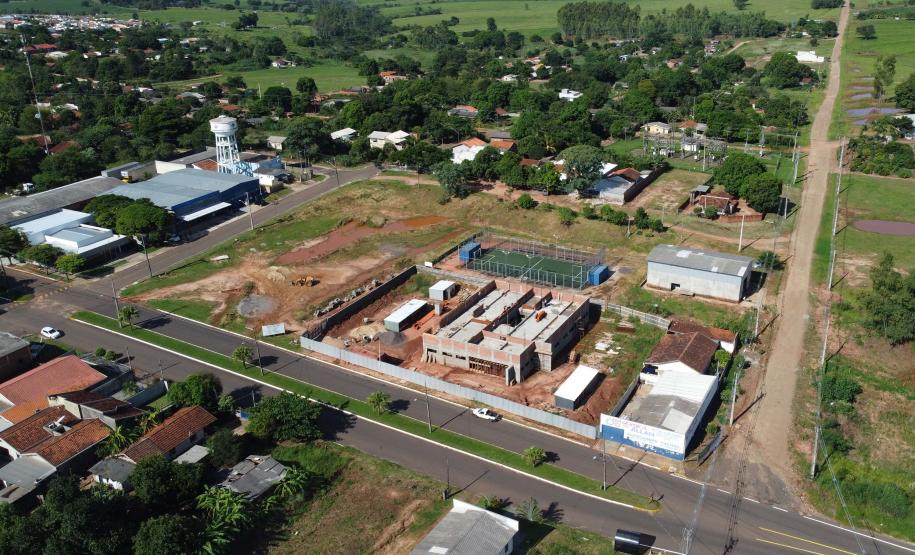 Primeira do Paraná, Unidade Mista de Saúde de Maria Helena já tem 36% das obras concluídas
