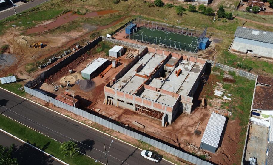 Primeira do Paraná, Unidade Mista de Saúde de Maria Helena já tem 36% das obras concluídas